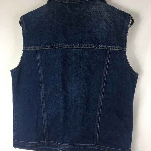 High Sierra denim vest size small (8) - Picture 4 of 5